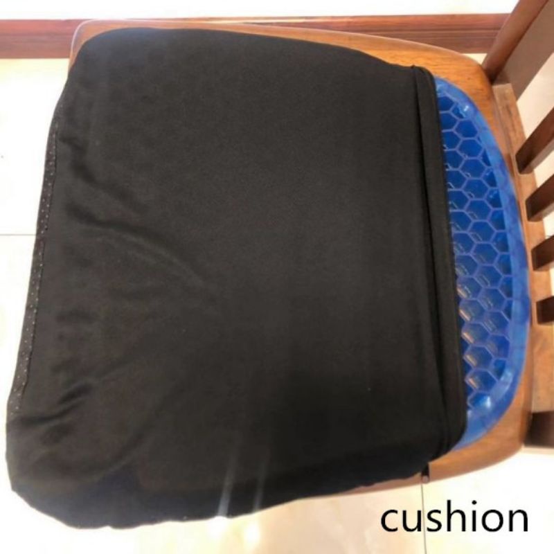 Bantal duduk ice pad gel cushion non slip massage office chair