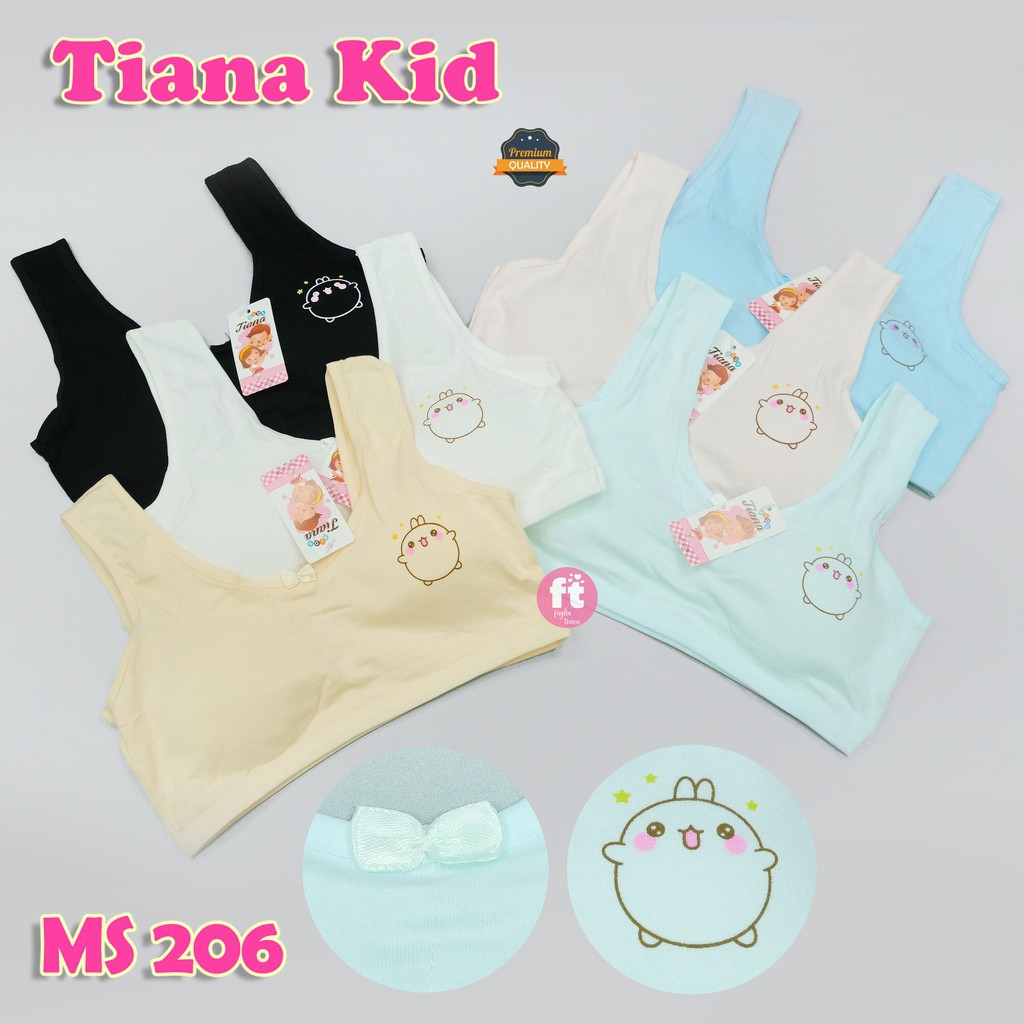 MINISET BUSA Remaja Anak ABG SD SMP Umur 8 s/d 12 Tahun Multiwarna - Dalaman Anak Perempuan -Singlet anak