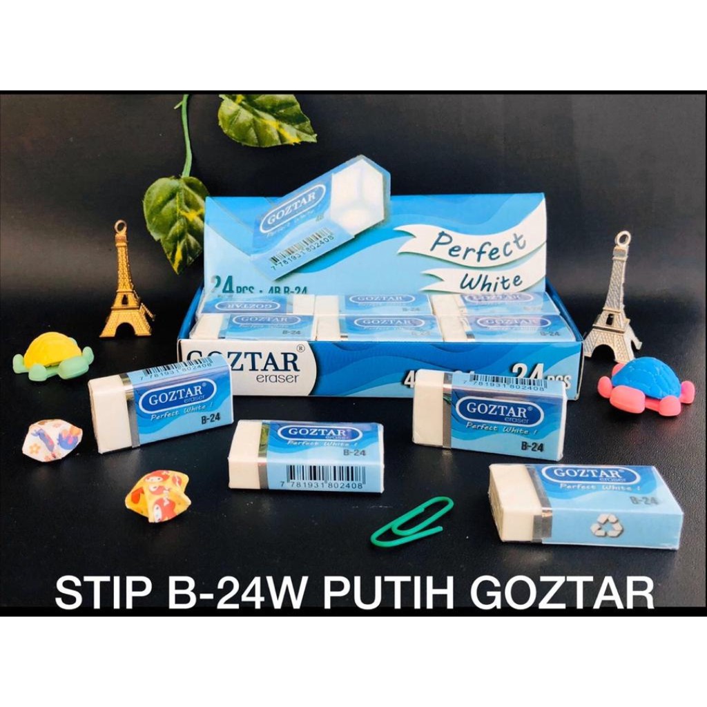 

GOZTAR STIP / PENGHAPUS PENSIL / PENCIL ERASER BESAR WARNA PUTIH. MURAH