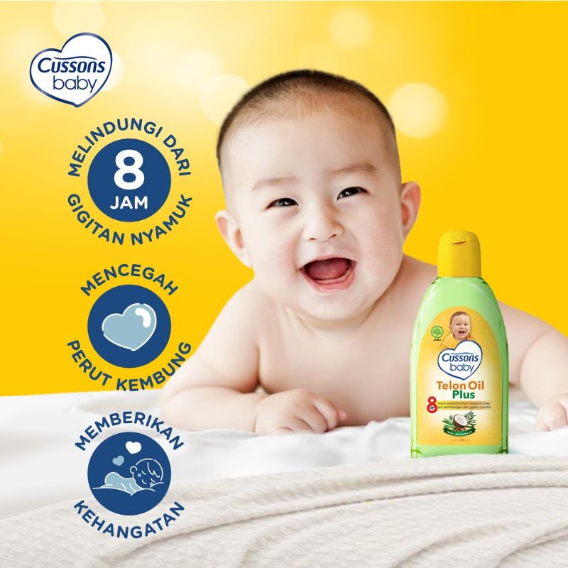 Cusson Baby Telon Oil Plus 60Ml