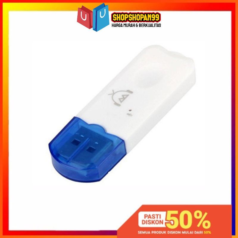 DONGLE USB Bluetooth Receiver / Langsung Colok Plug play Music tanpa kabel aux