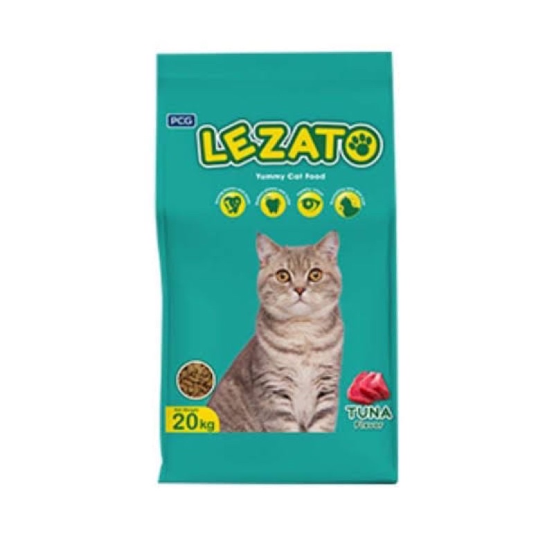 lezato makanan kucing kemasan 20kg