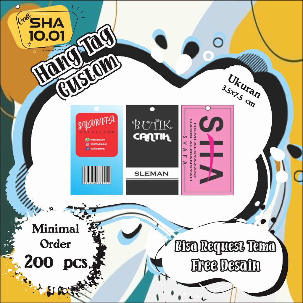 

HANG TAG BAJU | HANG TAG PAKAIAN | CETAK HANG TAG | LABEL BAJU