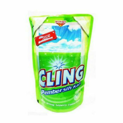 CLING Pembersih Kaca Refill 425ml - Apple