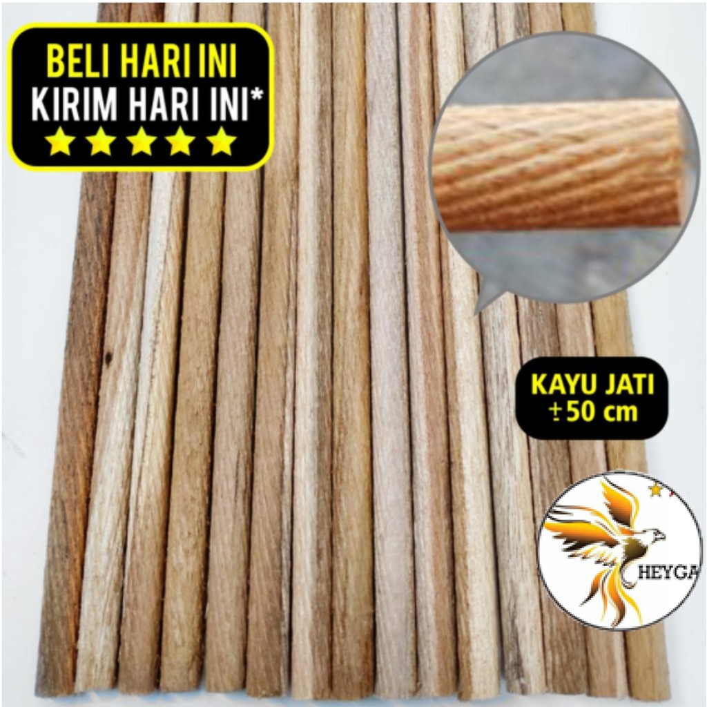 TANGKRINGAN ULIR KAYU JATI PANGKRINGAN ANTI SLIP BURUNG KENARI LOVEBIRD DLL