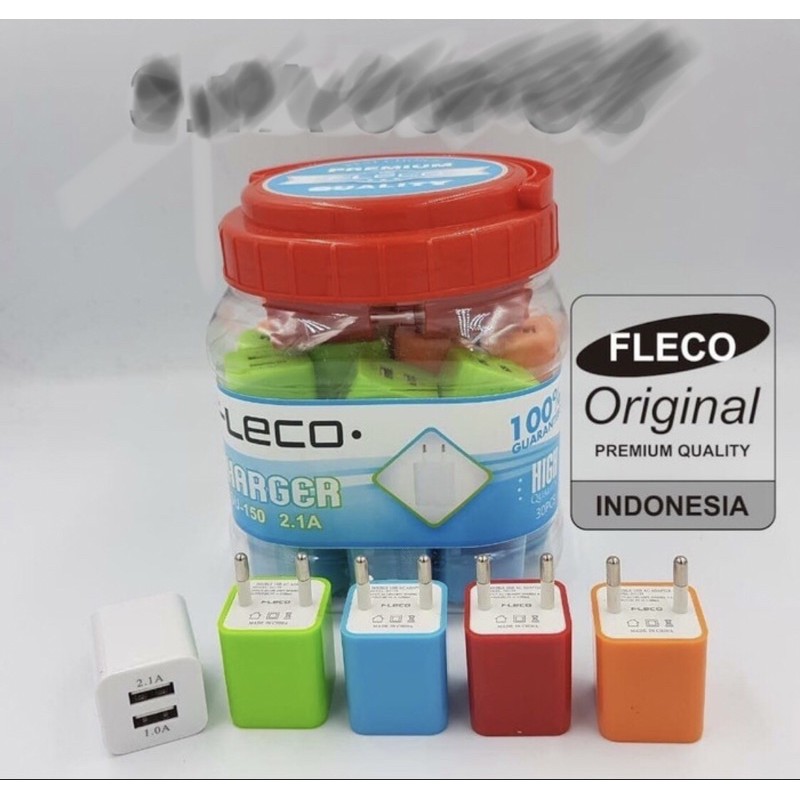 FLECO Batok 2 USB Steker USB Fleco Charger HP Fleco