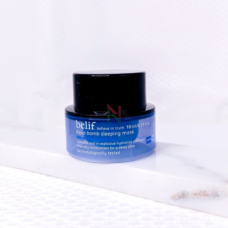 Belif Aqua Bomb Sleeping Mask Review The Happy Sloths