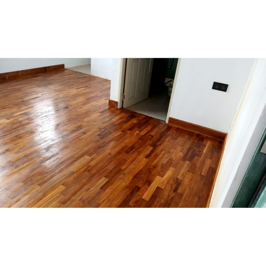 Lantai Kayu Solid Parket-Parquet-Parkit Jati