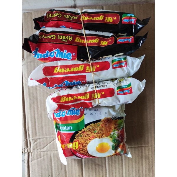 

Mie Instan Indomie Goreng dan ayam geprek 5 pcs