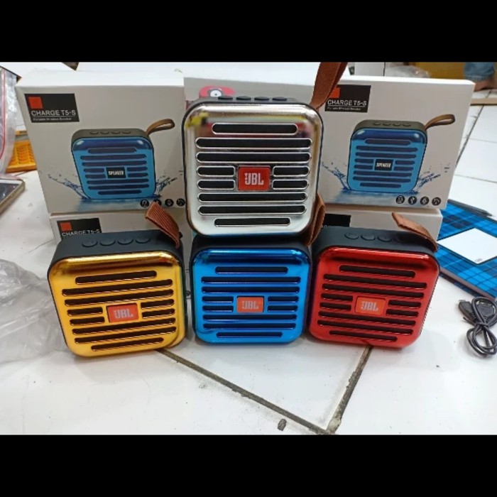 SPEAKER JBL T5s SERI TERBARU (PLUS KABEL AUX)