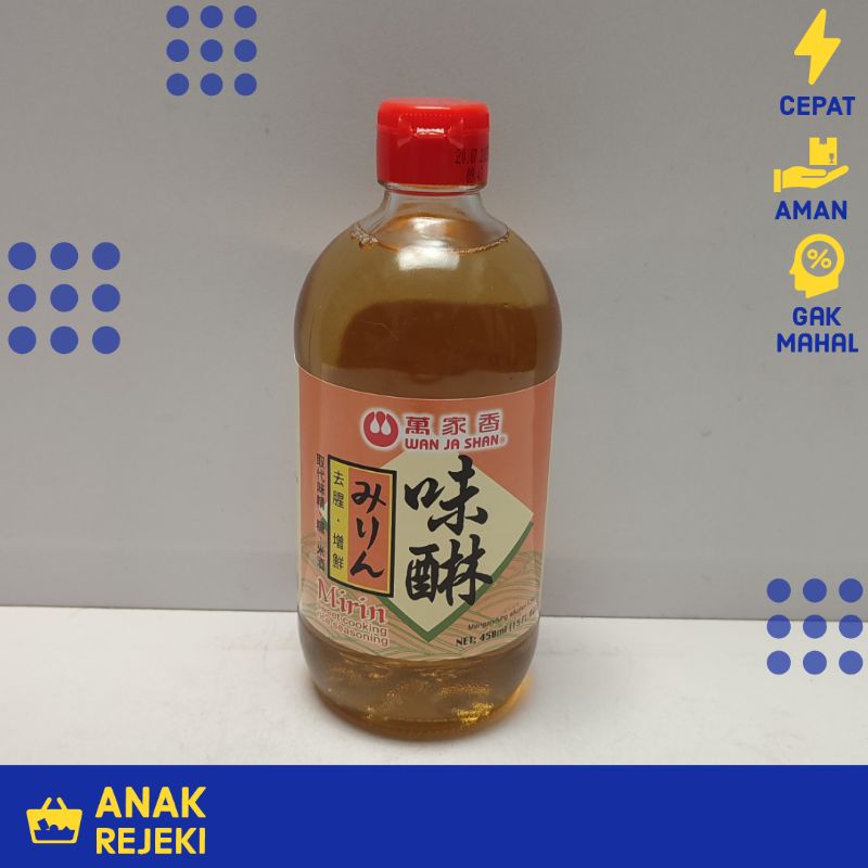 

Wan Ja Shan Mirin 450ml - Arak Masak Penyedap Sweet Cooking Wanjashan