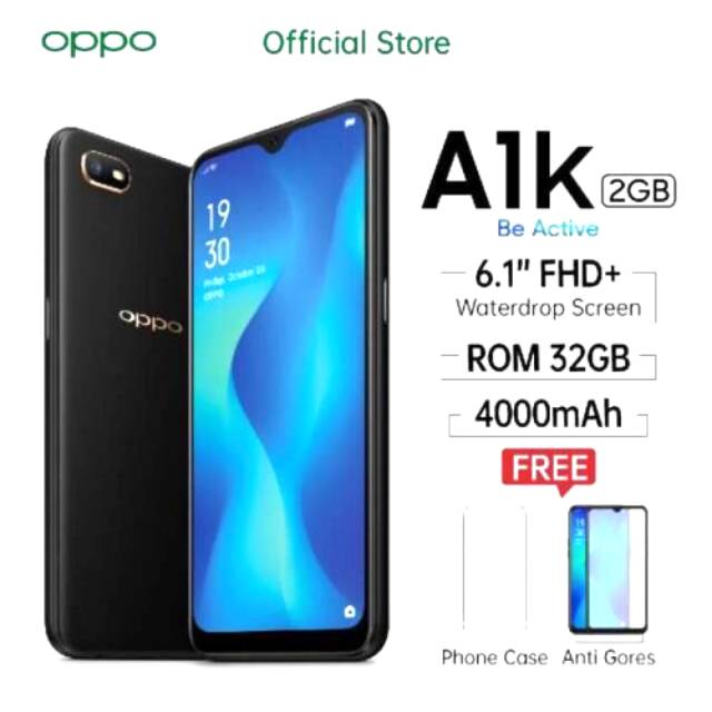 OPPO A1K Garansi RESMI