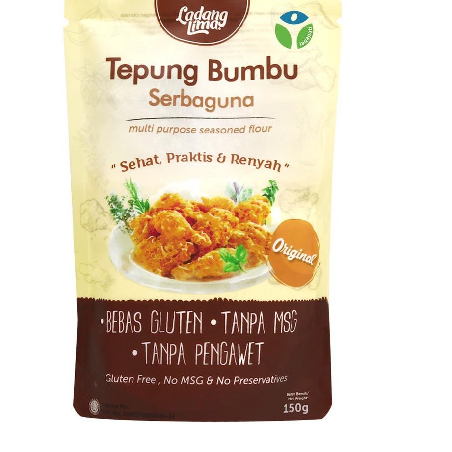 

Tepung Bumbu Gluten Free 150g / Tepung Pisang Goreng / Tepung Bakwan/ Ladang Lima ☼