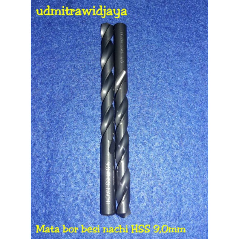 Mata bor besi nachi 9.0mm mata bor untuk tap m10 HSS bor besi hss drill nachi 9.0mm