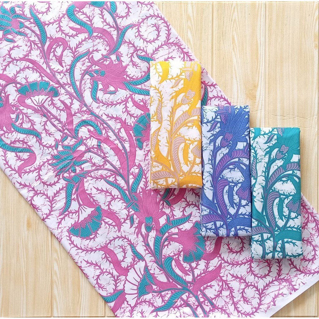 Kain Batik Solo Clasic Moderen Motif Semarangan-bahan batik baju wanita