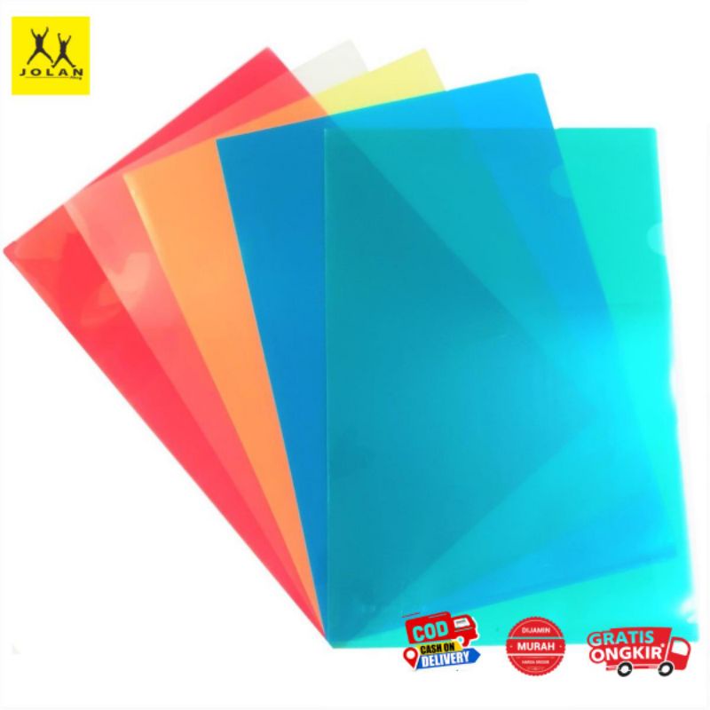 

Map L / Clear Sleeves Folio / A4 Map Plastik