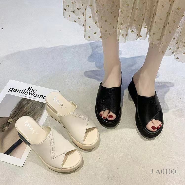 ANELA LYNE SANDAL WEDGES FASHION DEONA A0100 ORIGINAL