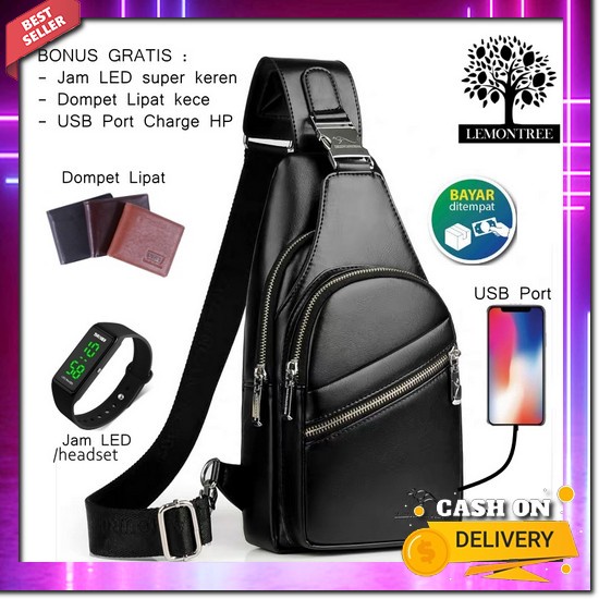 Tas Westbag Pria Slempang Eige T P Reguler Original Waterproff Distro Tas Terbaru Tas Kekinian Tas O