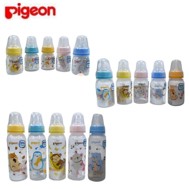 Pigeon Botol Susu Bayi Peristaltic Nipple Standar MM 50ml 120ml 240ml