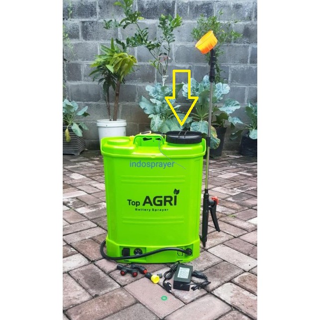 TUTUP ATAS SPRAYER TANGKI ELEKTRIK 16 LITER UNIVERSAL