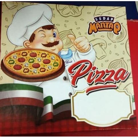 

Kardus Pizza / Dus Pizza / Tempat Pizza isi 10 Pcs Ukuran Large