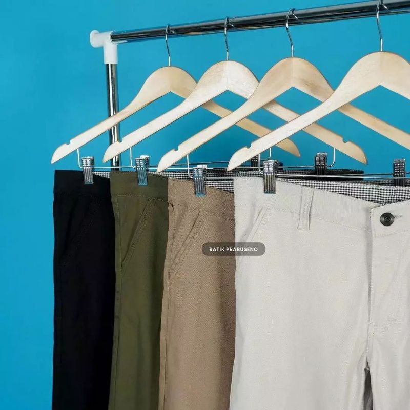 Celana Chinos Prabuseno Katun Twill Premium