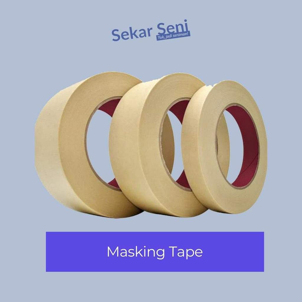 

Lakban Kertas Masking Tape Untuk Melukis All Size