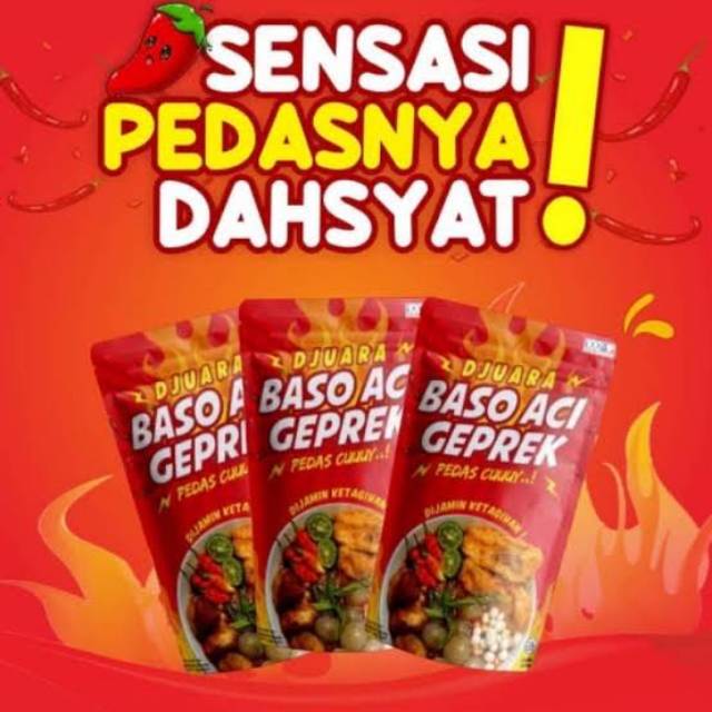 

Baso aci geprek