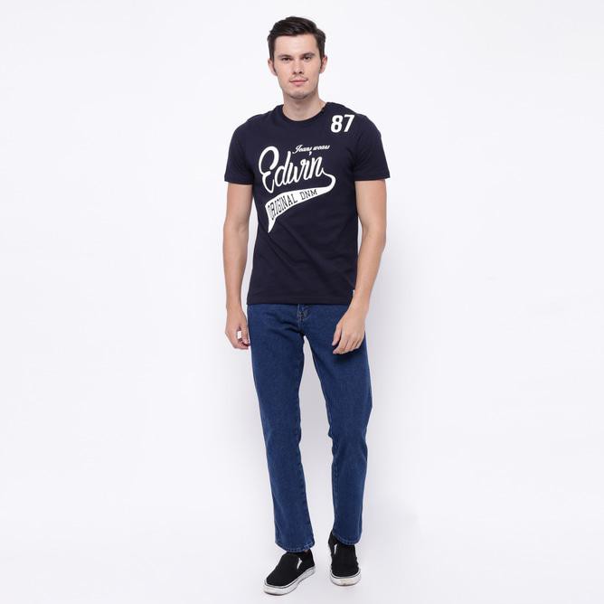 Edwin Celana Jeans Reguler Fit Pria Panjang Blue Vegas 03 - Biru, 29