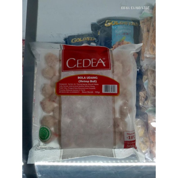 bola udang cidea frozen