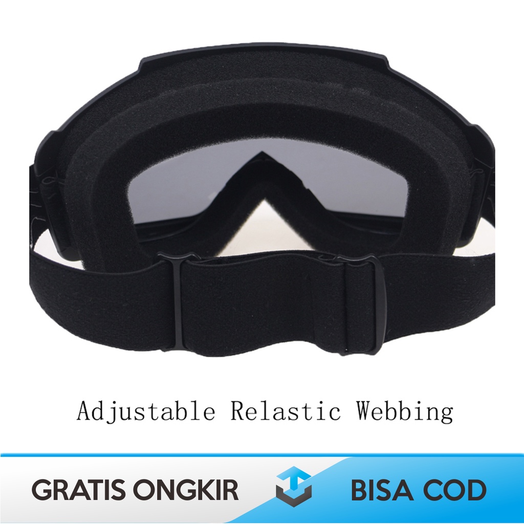 KACAMATA HELM BOGO GOOGLES MASK MOTOR PRIA ORIGINL TAFFSPORT BOLLFO