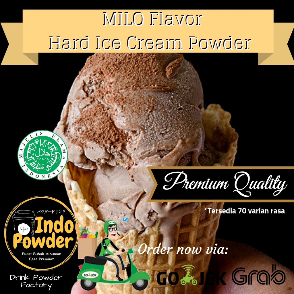 Mylo HARD ICE CREAM Powder 1Kg - Bubuk Ice Cream Mylo 1Kg - Bubuk Es Krim