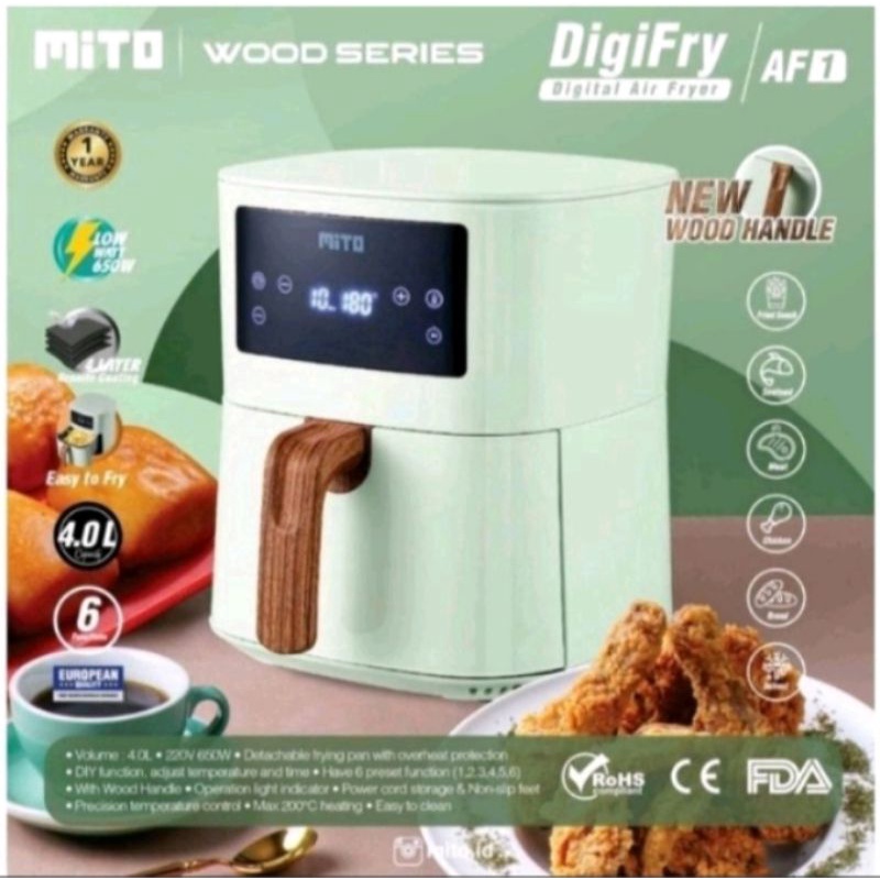AIR FRYER MITO AF1 4 LITER