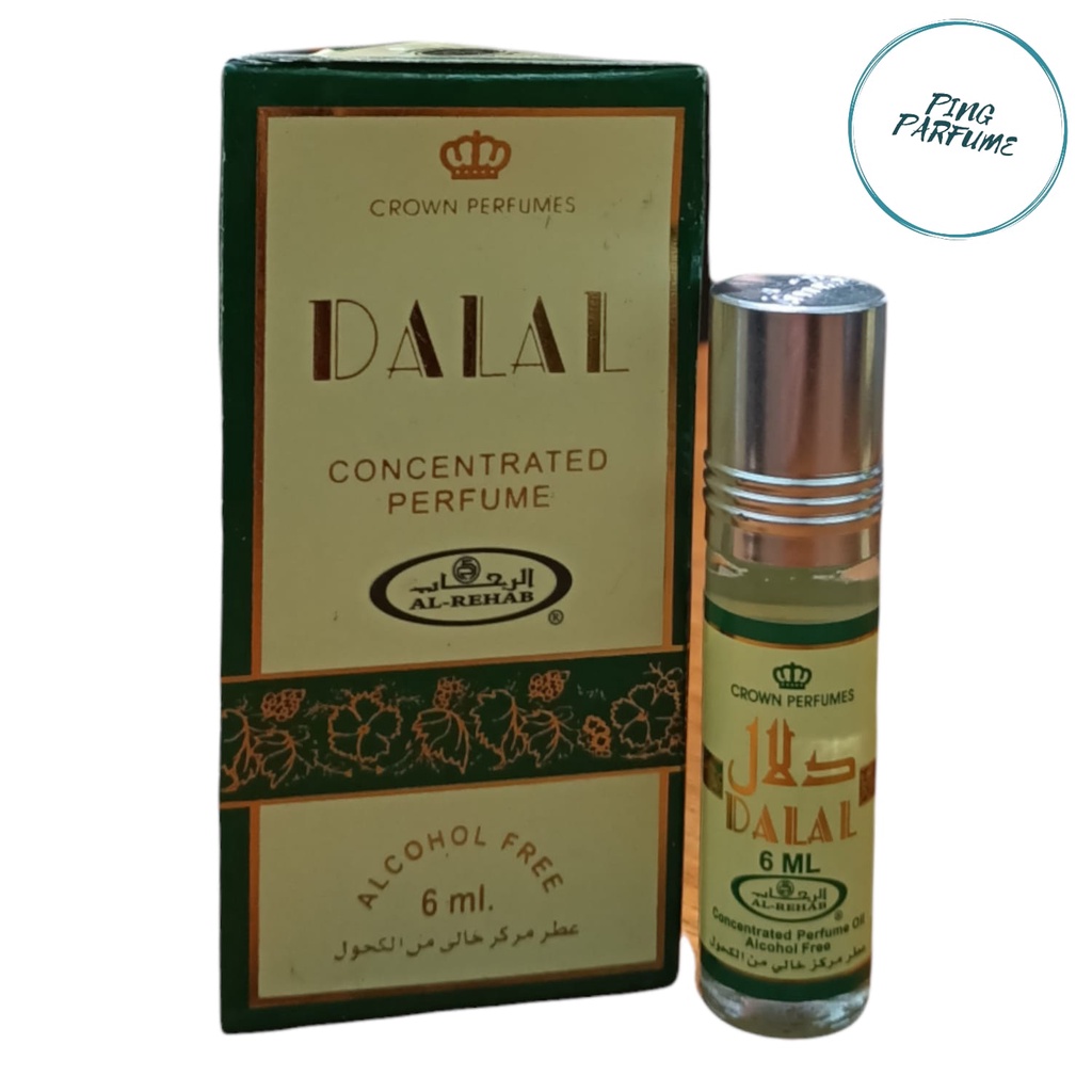 Parfum Arab Dalal Al-rehab kemasan 6ml