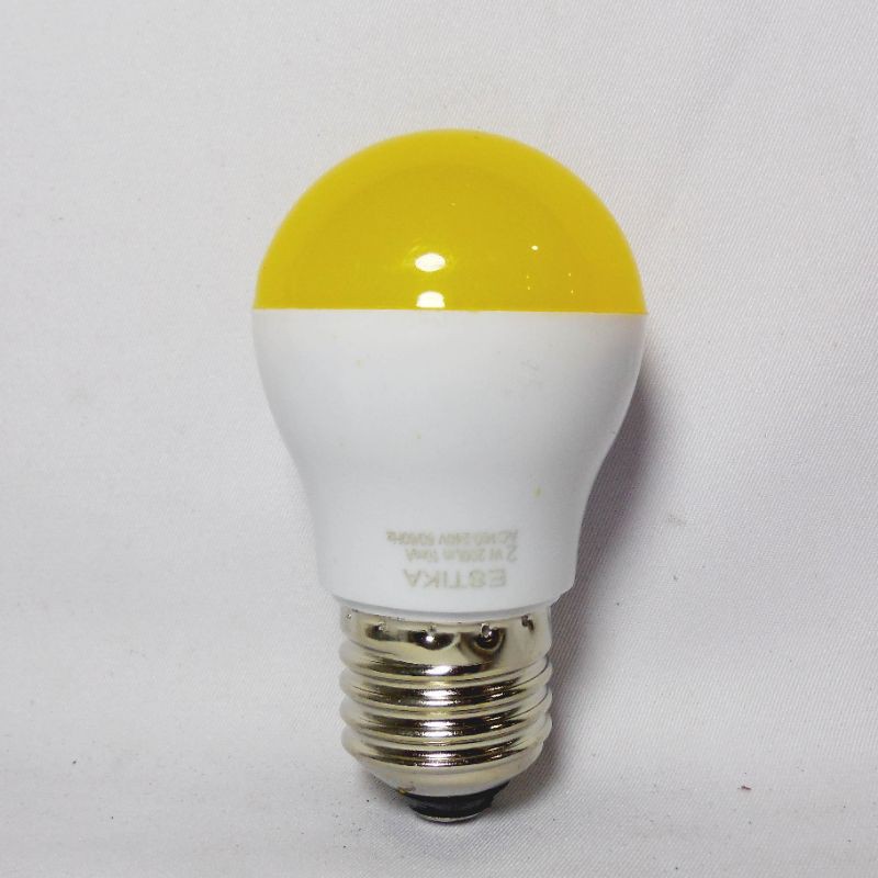 LAMPU LED WARNA ESTIKA 2 WATT BOHLAM LAMPU LED WARNA WARNI