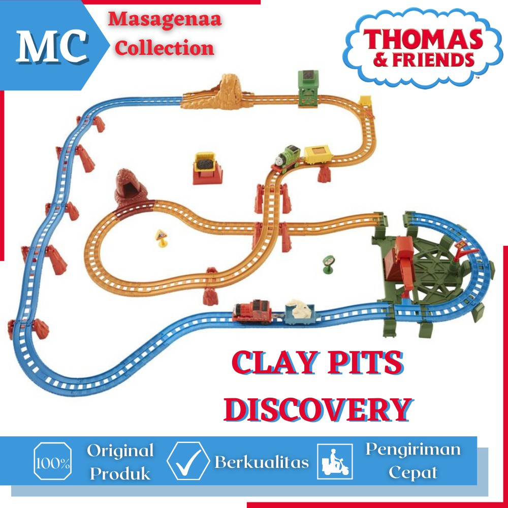 Mainan Lintasan Jalanan Trek Kereta Kreta Api Rel Anak Thomas And Friends Friend  Motorized Railway