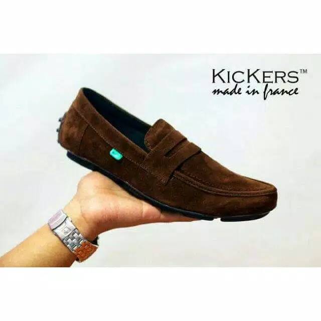 SEPATU SLIP ON PRIA KICKERS JEVLIN SEPATU KASUAL CASUAL COWOK