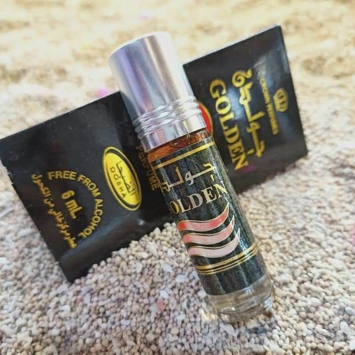 GOLDEN Parfum DOBHA 6ml Minyak Wangi Pria Roll On Non Alkohol