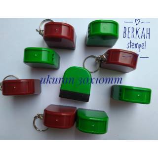  Stempel  Lunas Stempel  Flash tanpa bantalan uk 1 3 x 4 