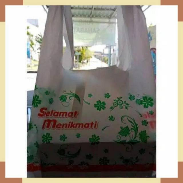 plastik hajatan/tas kresek hajatan uk 20