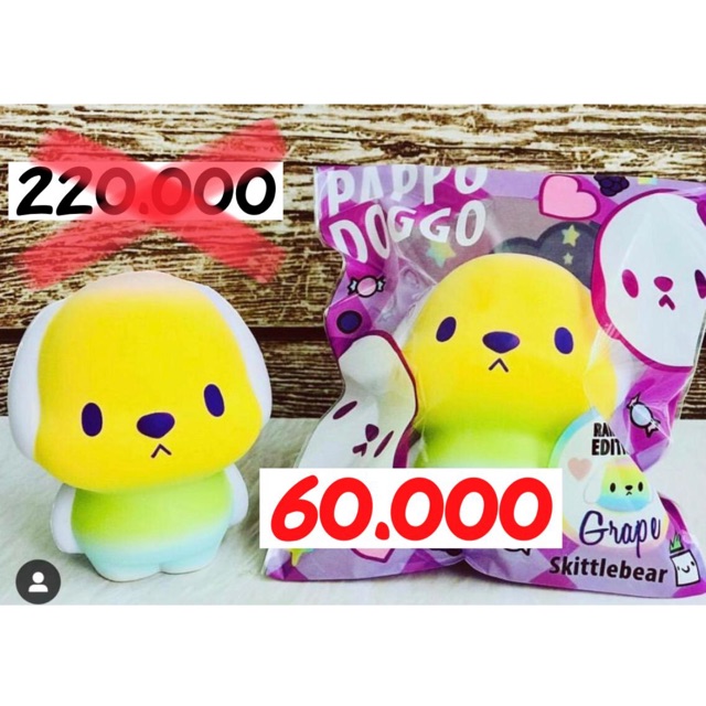 

Sale!!! 80%disc pappo doggo hrg dr 240.000 jadi 60.0000