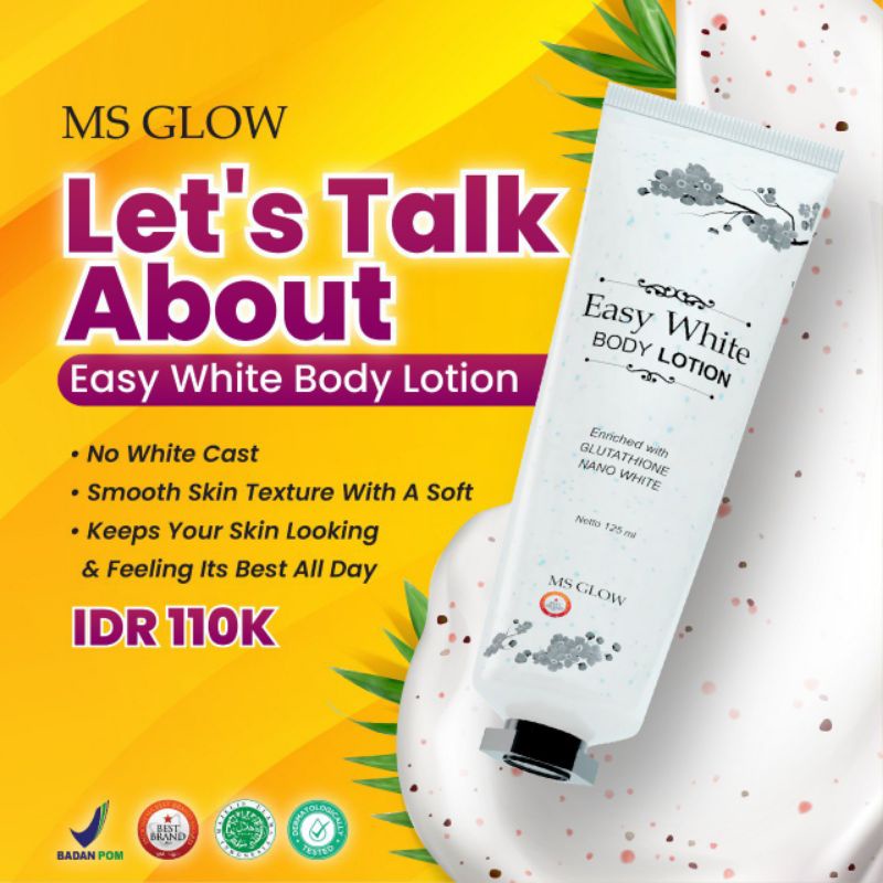 Ms Glow Body Lotion - 1 Item - Pemutih Badan