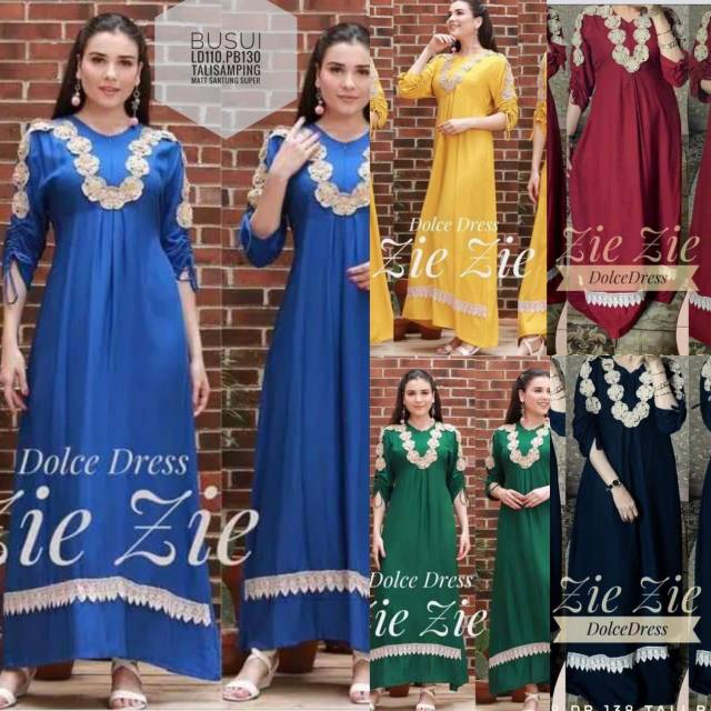 Gamis renda zie zie
