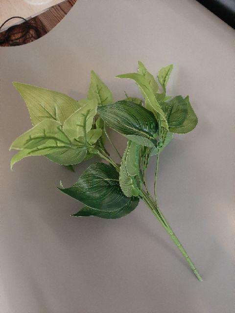 Buket Daun Artificial Tangkai