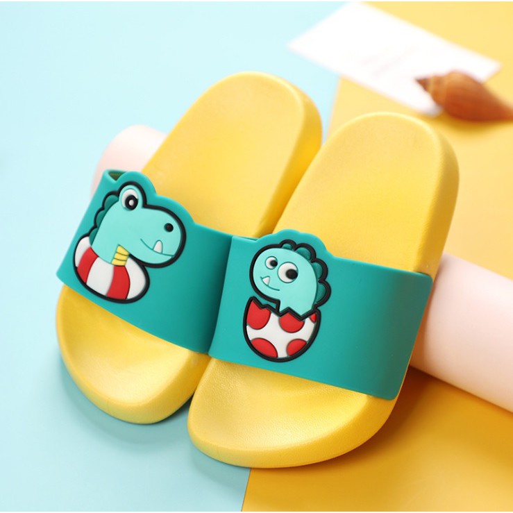 Sandal slop anak laki-laki dan perempuan import dua warna EVA