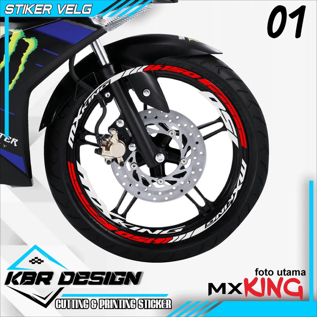 COD LIST VELG MX KING - STIKER STICKER LIS VELG MX KING 01
