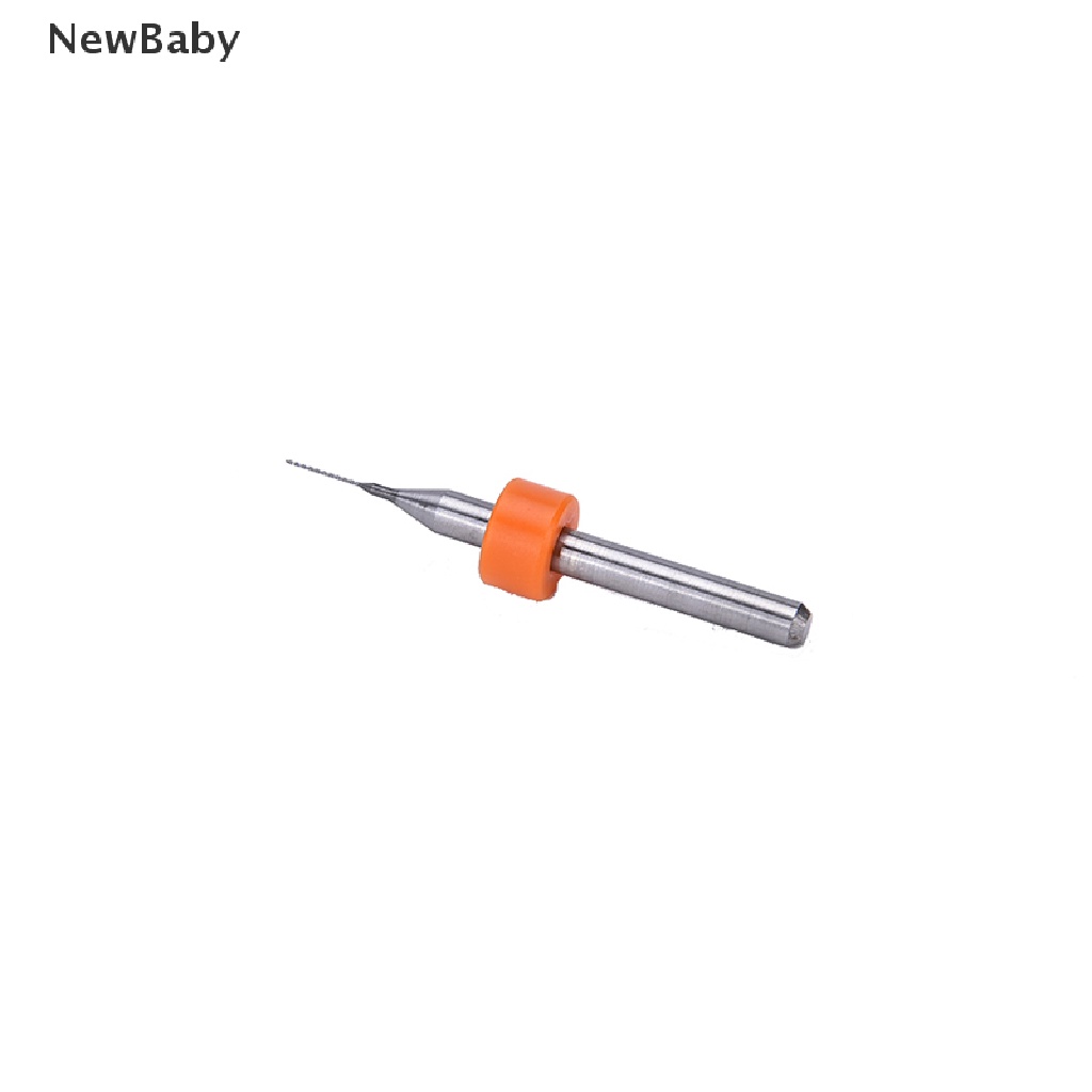 10pcs / Set Mata Bor Micro Drill Bits 0.1mm-1.0mm Untuk Papan Sirkuit PCB CNC