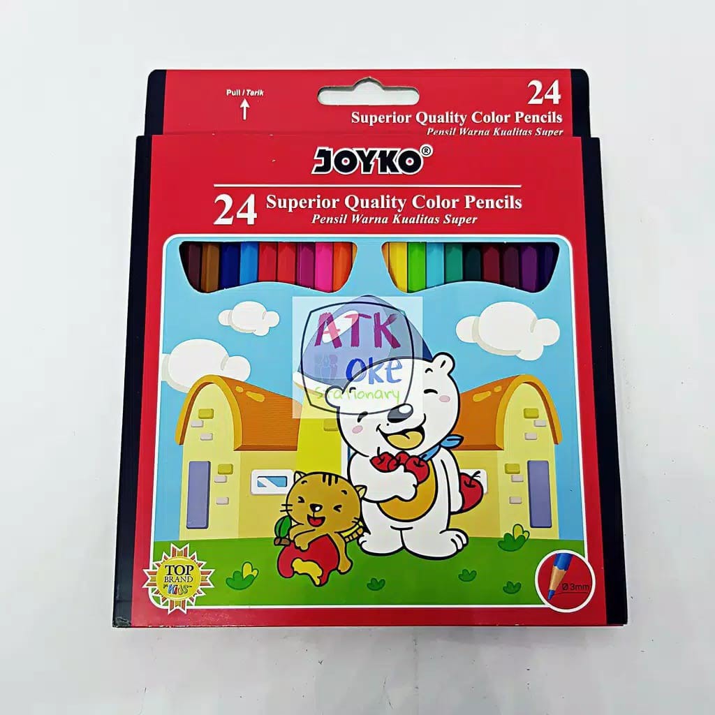 

Joyko Pencil Warna 24 Superior