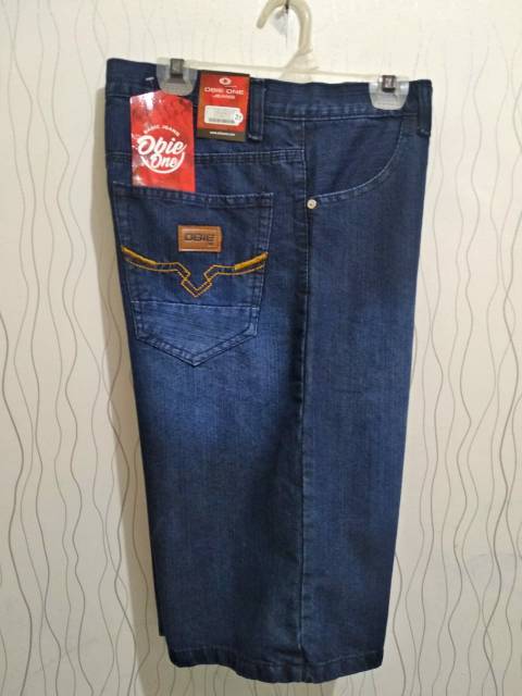 CELANA JEANS PENDEK PRIA /CELANA PENDEK STANDAR REGULER PRIA / SIZE 27 Sampai 38