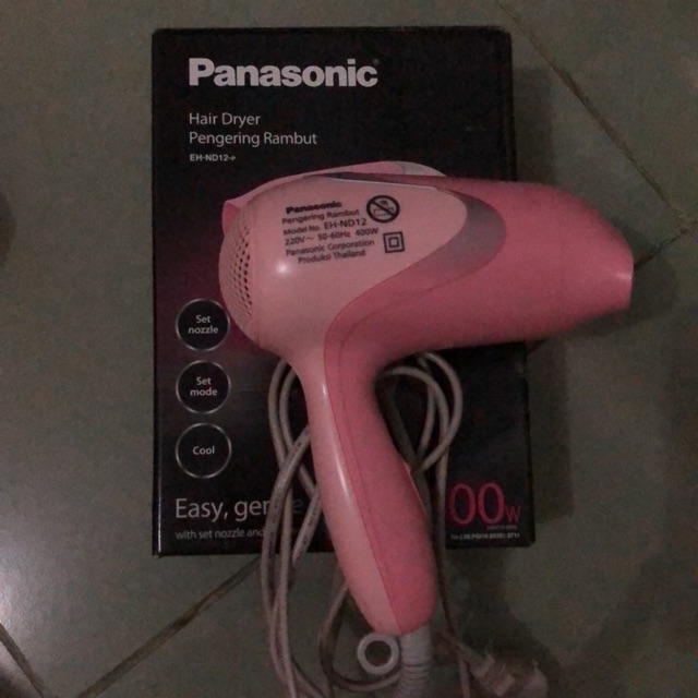hairdyer pengering rambut panasonic EH ND 12